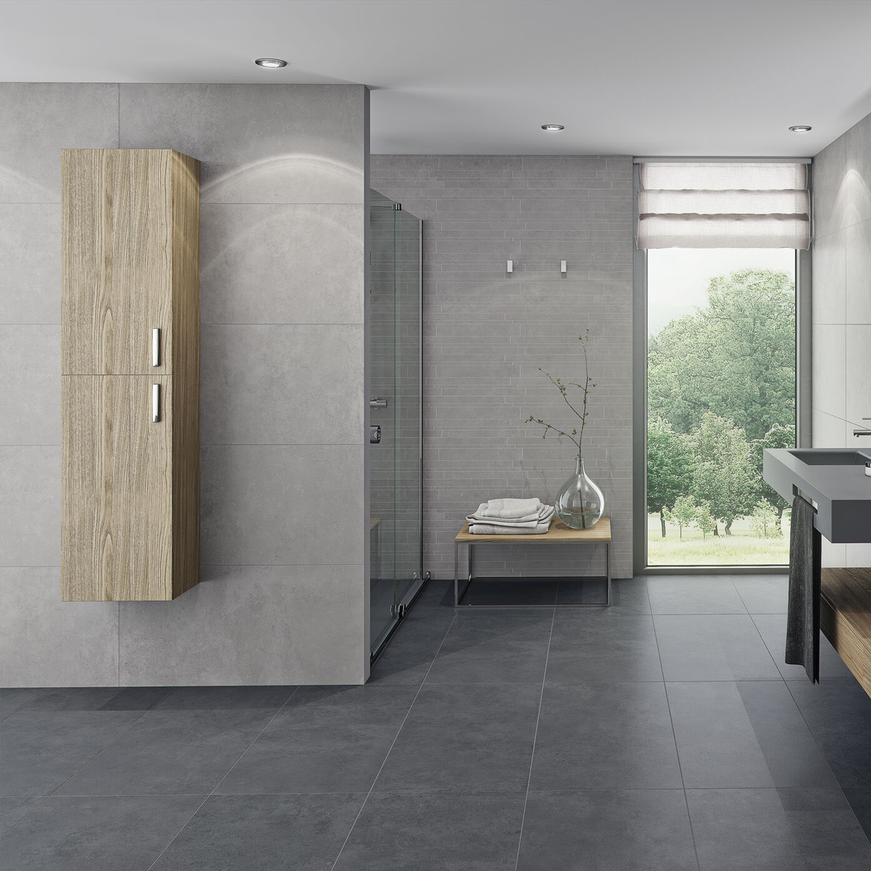 Cifre Cermica Nexus Antracite Wandtegel 30x60cm